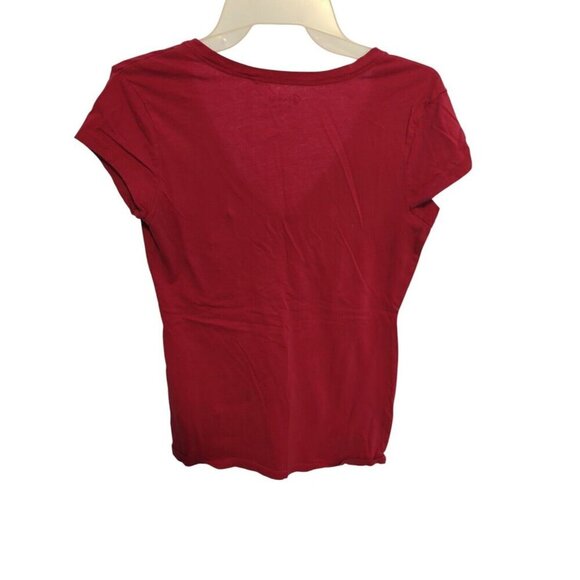 Vintage Y2K Sequin Guess Women's Size Medium Pink Shirt - Picture 7 of 10